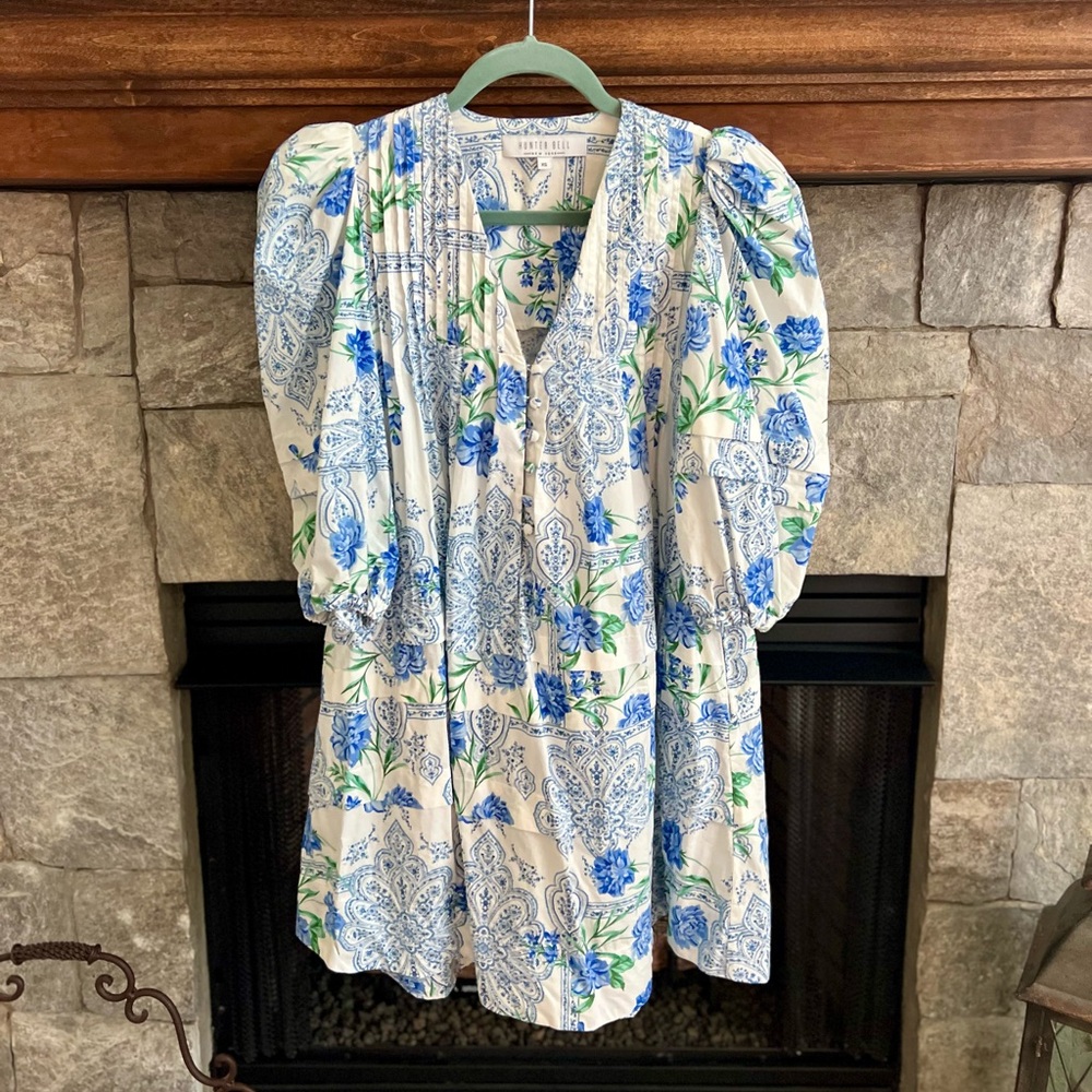 SOLD | Hunter Bell | Jenkins Dress | Floral Medallion | X-Small